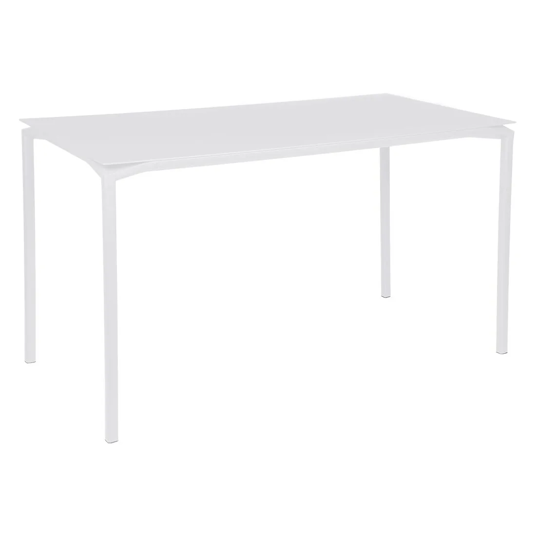 Fermob Calvi CALVI TABLE HAUTE 160X80 Blanc Coton